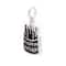 Silver Plated Birthday Cake Charm by Bead Landing™